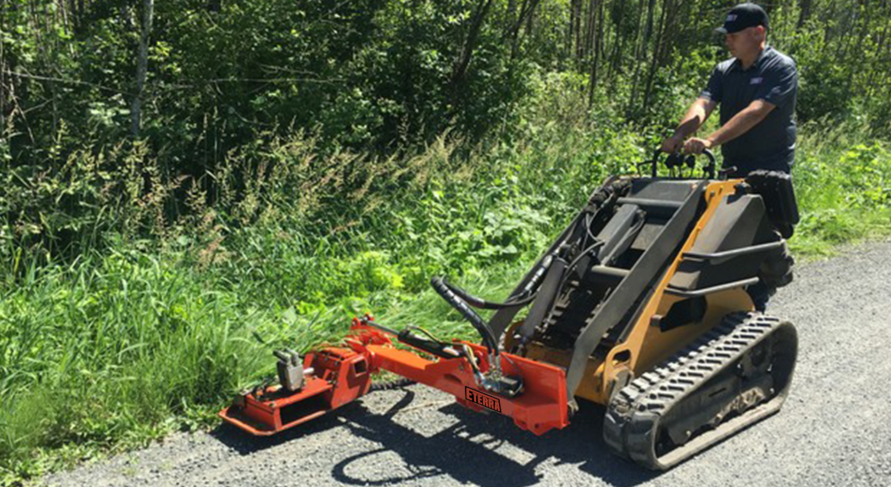 Skid steer boom mower for sale deals